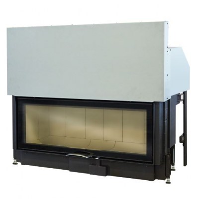 Austroflamm 120x45S-Ενεργειακό τζάκι μιας όψης με συρόμενη πόρτα
