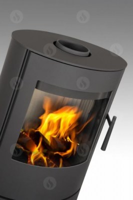 EVORA 03 steel - fireplace stove