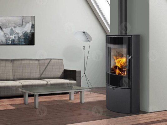 LAREDO 03 steel - fireplace stove