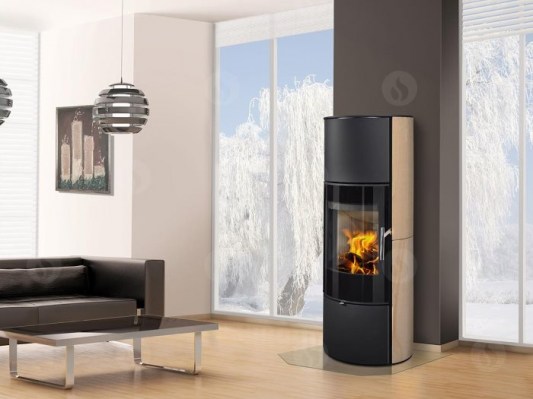 LAREDO 04 A sandstone - fireplace stove
