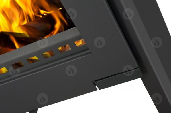 RIANO 02 W ceramic - fireplace stove with water exchanger
