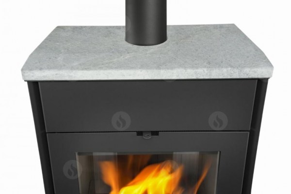 RIANO 03 W stone - fireplace stove with water exchanger