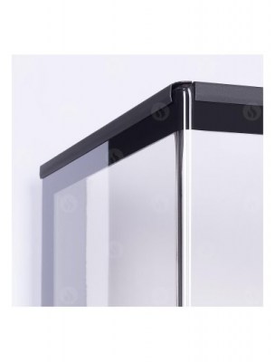 HEAT C 2g L 65.52.31.01(21) - hot-air three-sided fireplace insert with lifting door and bent glazing